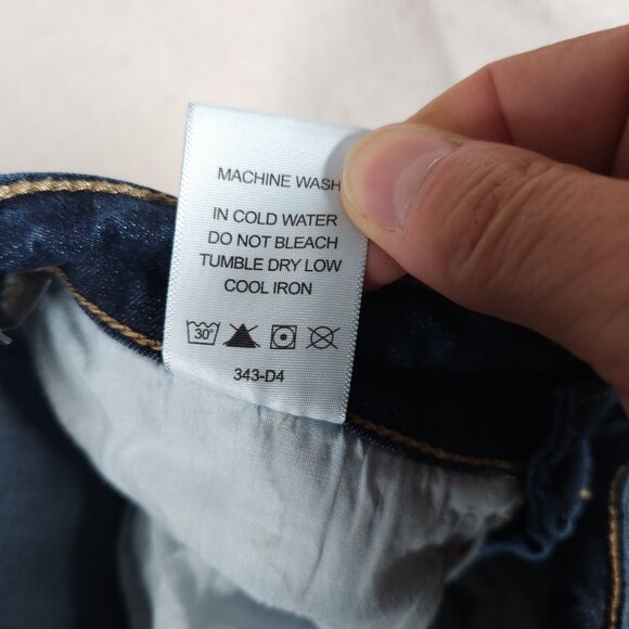 Judy Blue Womens Flare Jeans Size 1/25 Dark Wash Stretch Denim High Rise Boho - Picture 11 of 14